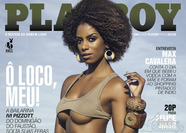 Ivi Pizzott Nua na Revista Playboy Maio 2015