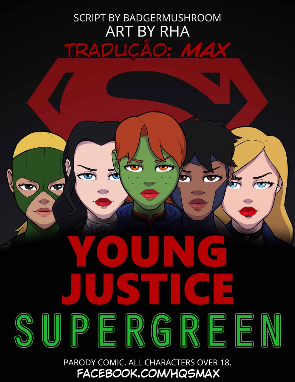 Young Justice Supergreen (+ paginas) – HQ Comics
