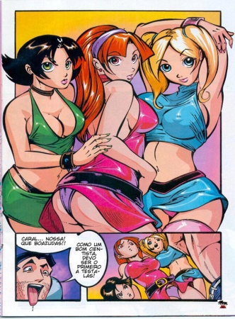 As meninas Superfuderosas – Quadrinhos Eróticos