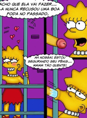 Visita da Lisa – The Simpson – Quadrinhos Eróticos