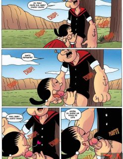 Popeye Socando a Rola na Olivia Palito – Quadrinhos Eróticos