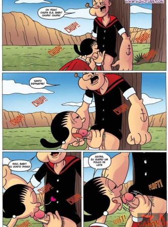 Popeye Socando a Rola na Olivia Palito – Quadrinhos Eróticos