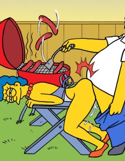 Os Simpsons – Churrasco de Boceta – Quadrinhos Eróticos