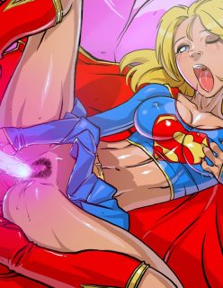 Supergirl Purple Trouble – Quadrinhos Eróticos