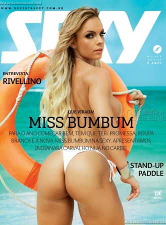 Indianara Carvalho – Revista Sexy De Janeiro 2015