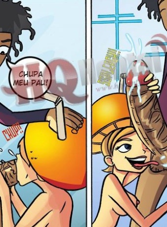 Bunda Lelê – Suruba no Bairro – Quadrinhos Eróticos