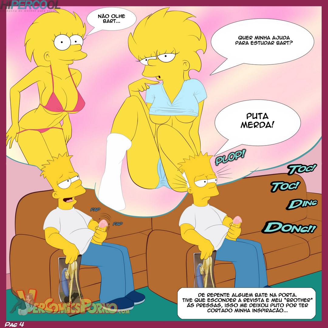 Os Simpsons – Velhos hábitos – Quadrinhos Eróticos - Revistas & Quadrinhos