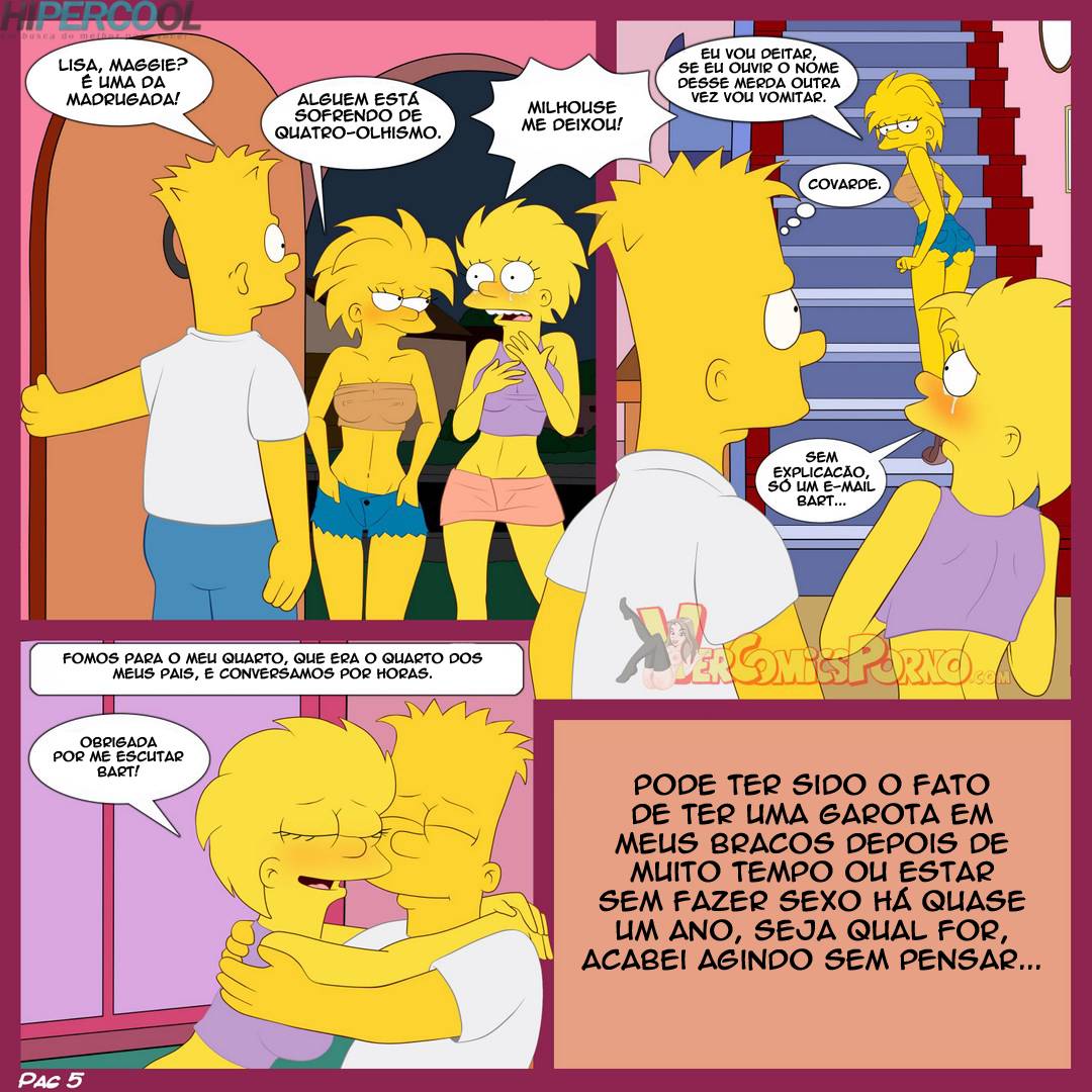 Os Simpsons – Velhos hábitos – Quadrinhos Eróticos - Revistas & Quadrinhos