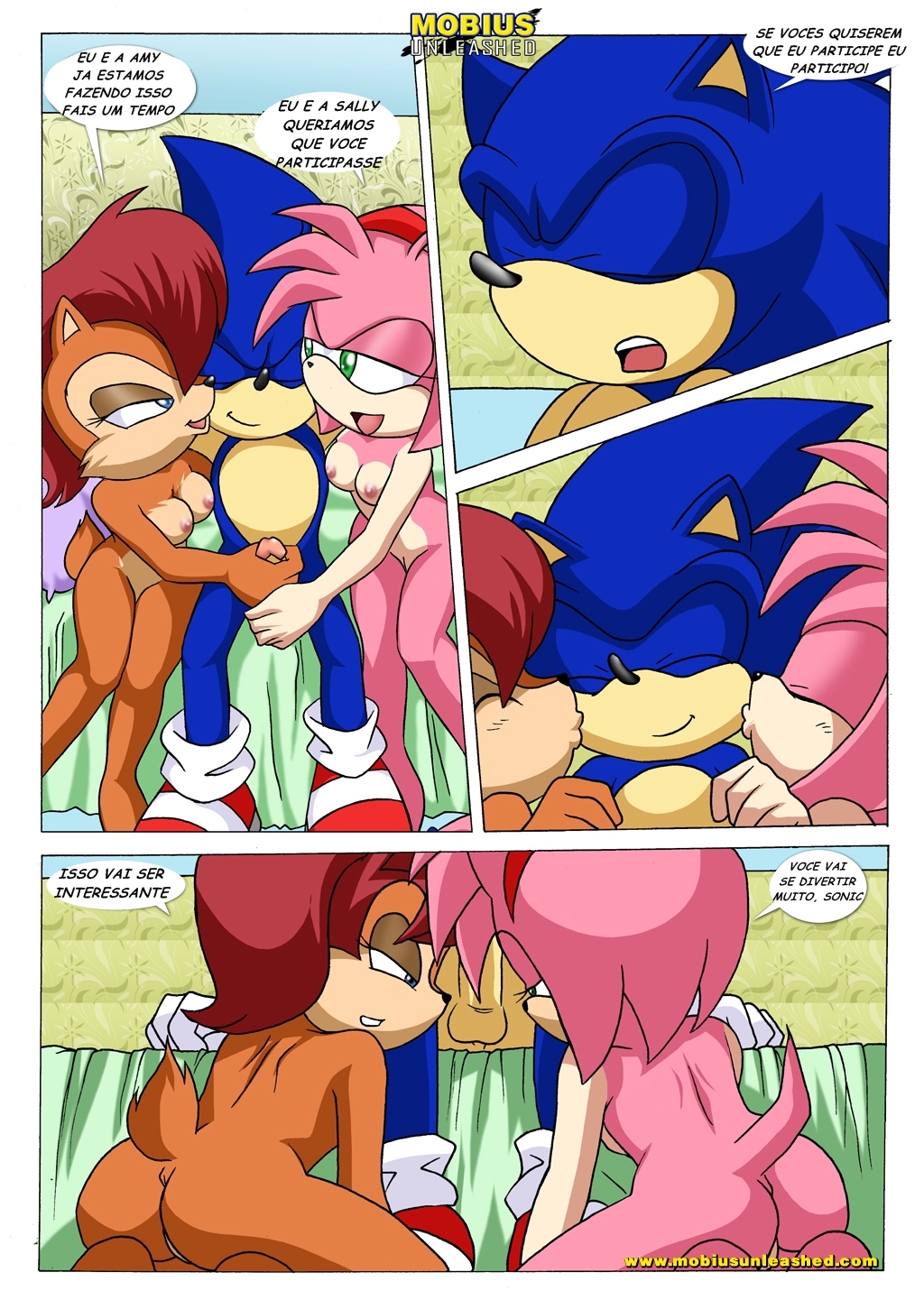 Sonic Diversão De Sábado A Noite 1 Hq Comics Revistasequadrinhos Free Online Hq Hentai