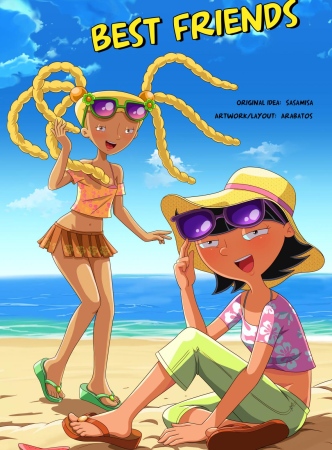 Best Friends – Suruba Na Praia – HQ Comics
