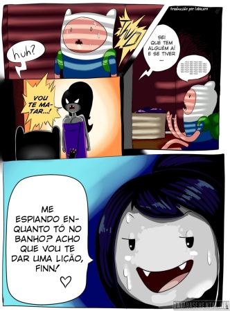 Hora de Aventura – Enfiando o pau na boca da Marceline – HQ Comics