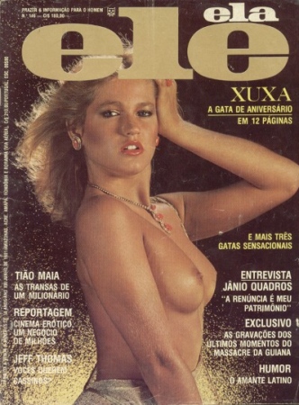 Fotos da Xuxa nua, pelada na Revista Ele Ela de 1981