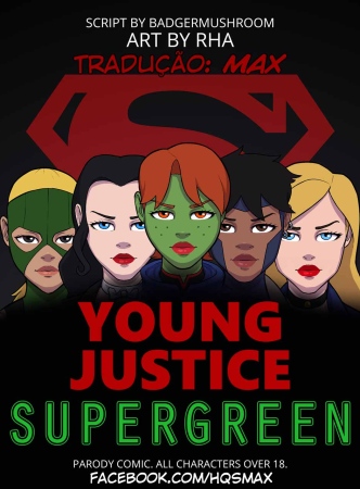 Young Justice Supergreen (+ paginas) – HQ Comics