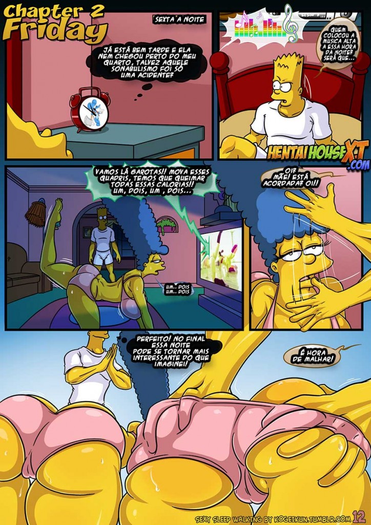 Sexy Sleep Walking Simpsons (13)