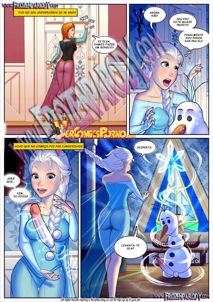 Frozen Uma Paródia Pornô 3 Quadrinhos Eróticos Revistasequadrinhos Free Online Hq Hentai