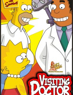 Levando a Lisa Simpsons no Doutor Tarado