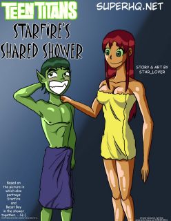 Starfire’s Shared Shower – Teen Titans