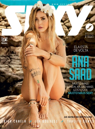 Ana Saad – Revista Sexy março 2017