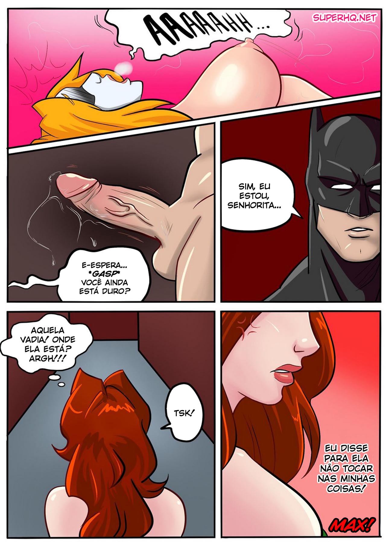 Batman Max Porn - The Sexy Jokeâ€“ Batman vs Harley Quinn | RevistaseQuadrinhos ...