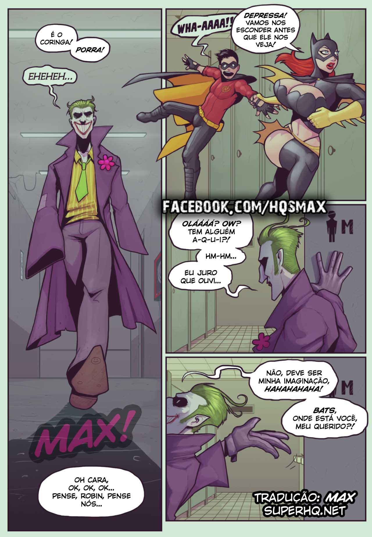 Batgirl loves Robin â€“ HQ Comics | RevistaseQuadrinhos | Free ...