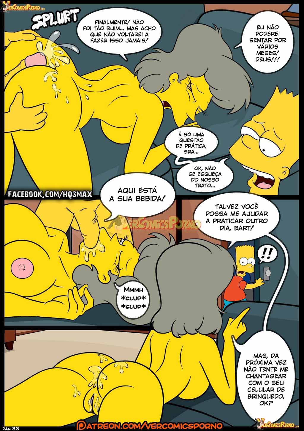 1024px x 1451px - Velhos Costumes 8 [Portugues] â€“ Os Simpsons ...