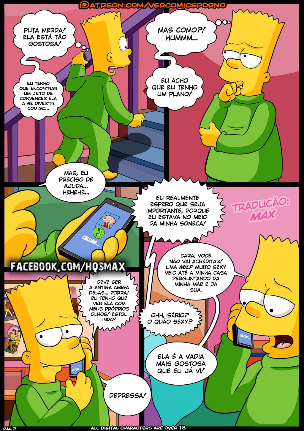 O Concurso 3 â€“ Simpsons (Family Guy) | RevistaseQuadrinhos ...