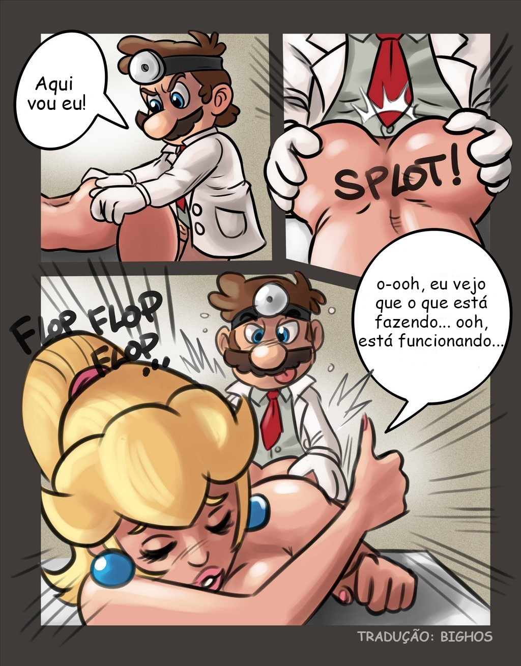 Dr Mario Bross Quadrinhos Eróticos