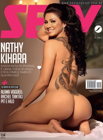 Nathy Kihara – Revista Sexy julho 2018