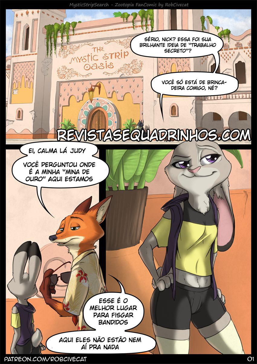 Zootopia - Mystic Strip Search (PT-BR) - Revistas & Quadrinhos