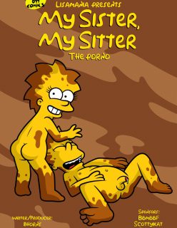 The Simpsons – My Sister, My Sitter The porno (PT-BR)