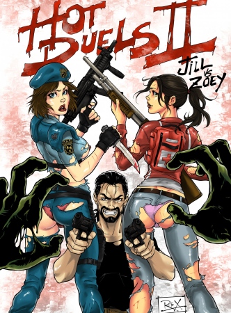 Hot Duels II – Jill vs Zoey – Resident Evil, Left 4 Dead [PT-BR]