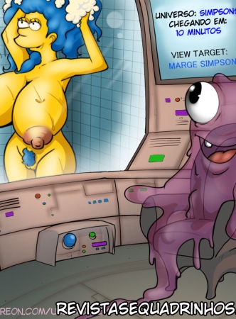 Universe Hopping Alien (The Simpsons, Family Guy) by UberMonkey (PT-BR) 