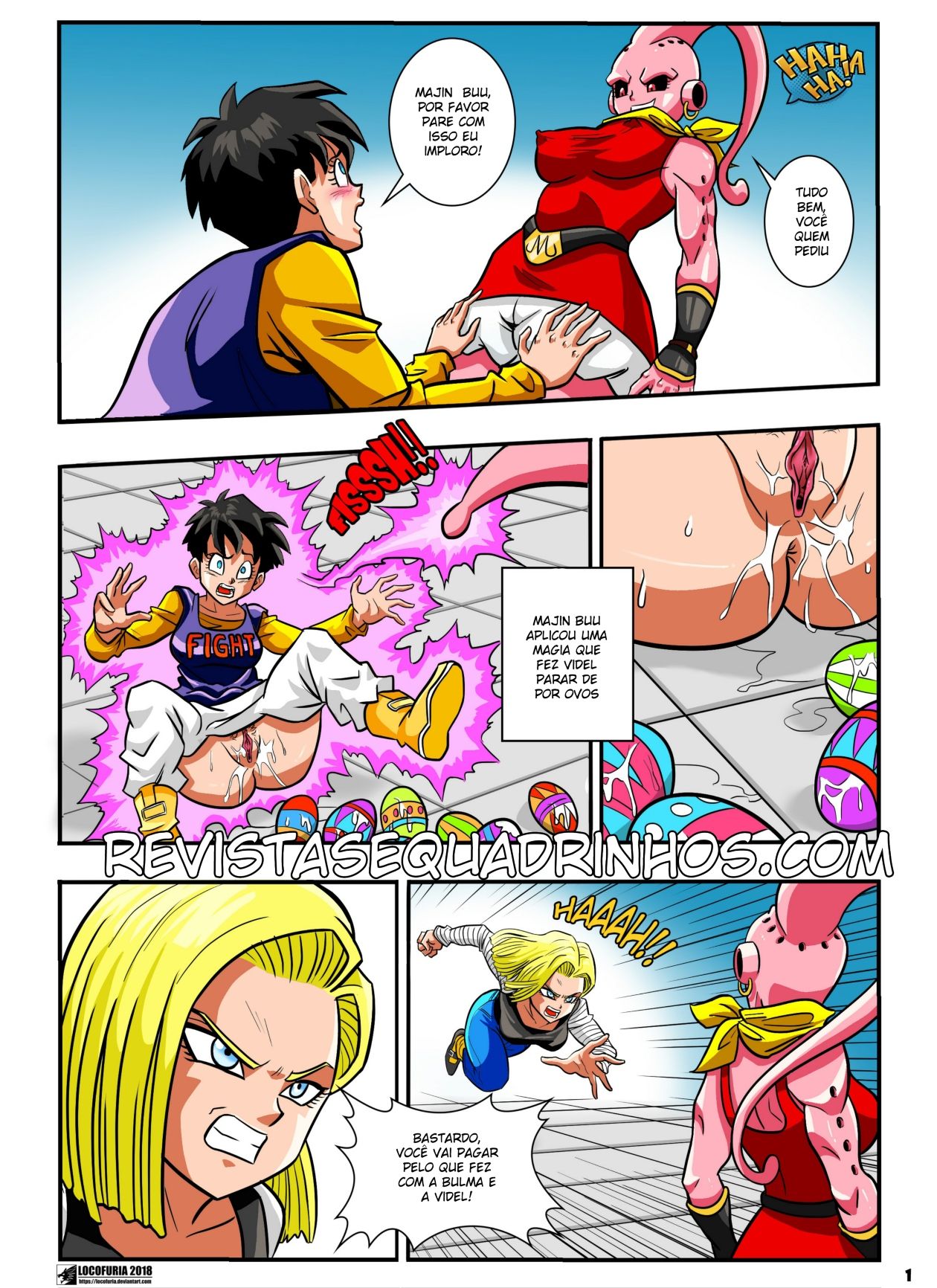 Videl Dragon Ball Z Cartoon Porn - Buu's Bodies 3 (PT-BR) Locofuria | RevistaseQuadrinhos ...