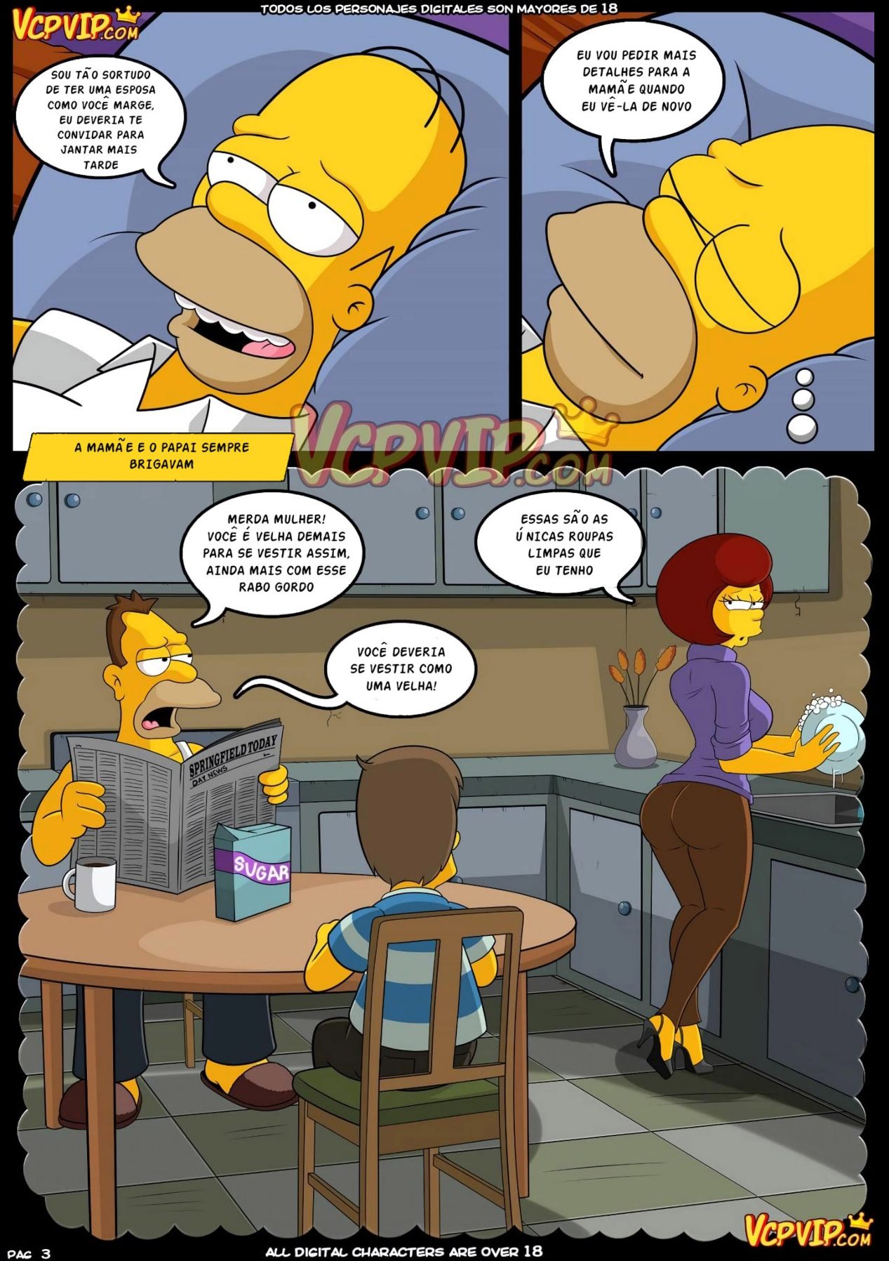 Mama - Os Simpsons by Croc - complete (PT-BR) - Revistas & Quadrinhos