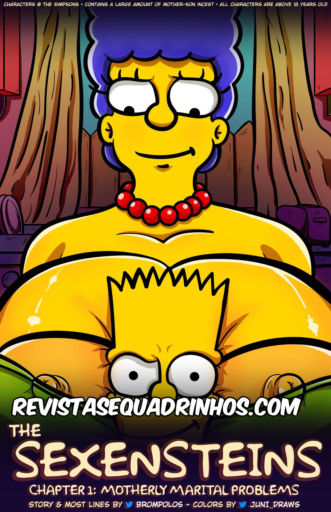 The Sexensteins – Simpsons (PT-BR) Brompolos Juni Draws - Revistas &  Quadrinhos