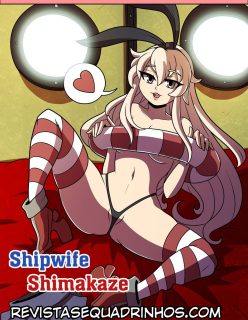 Shipwife Shimakaze (Kantai Collection -KanColle-) (PT-BR) [Kinkymation]