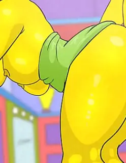 Desenhos animados pornôs dos Simpsons Marge fodendo