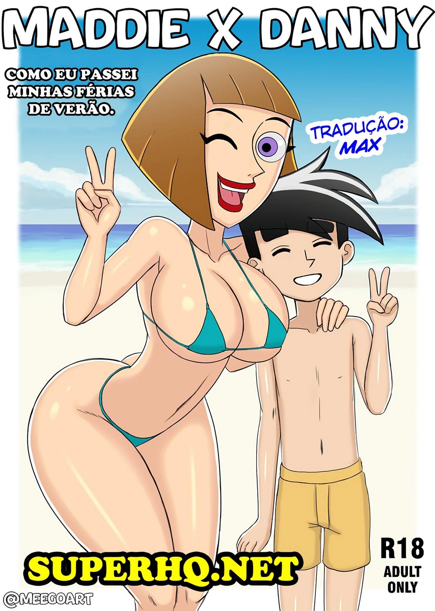 Meegol Danny Phantom Danny X Maddie 01