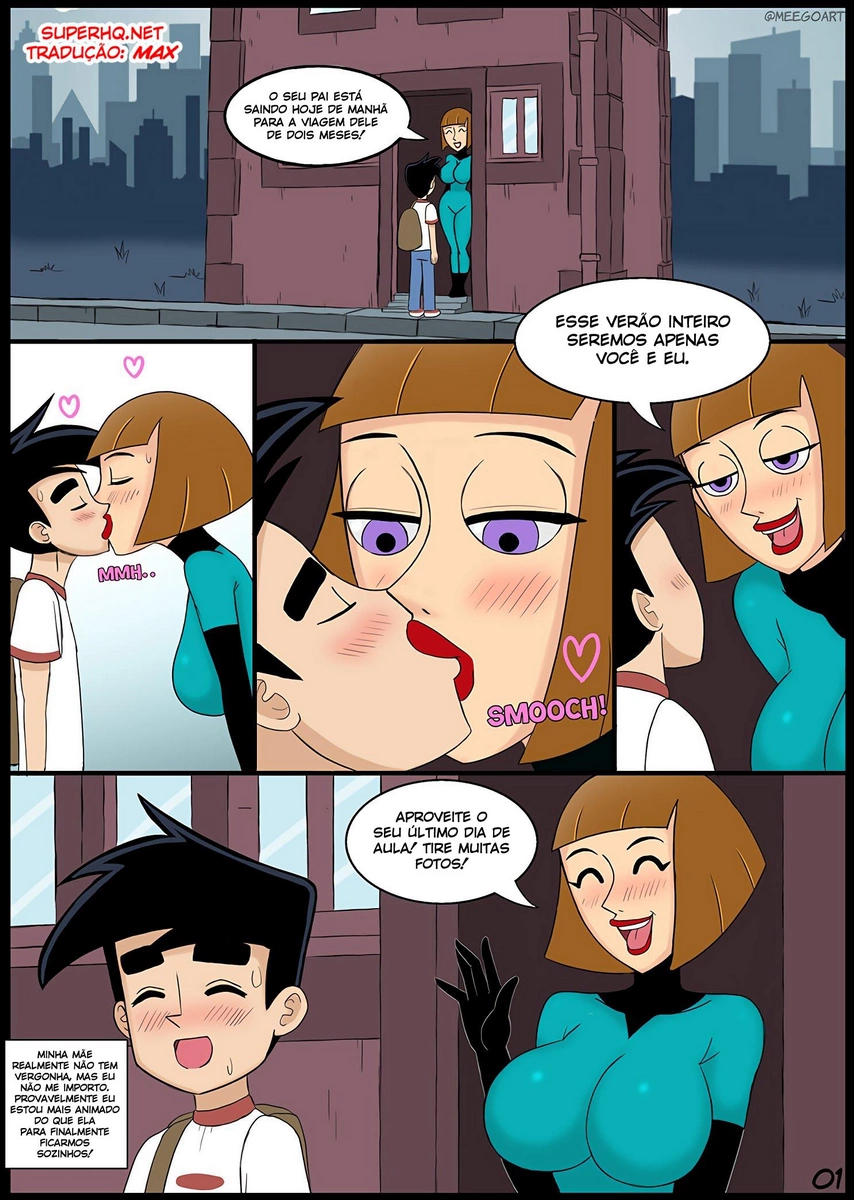 Meegol Danny Phantom Danny X Maddie 02