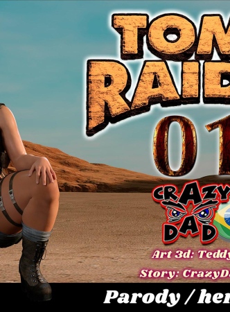 CrazyDad3D: Tomb Raider 1 em Revistas e Quadrinhos