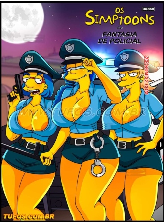 Os Simptoons 60 – Fantasia de Policial