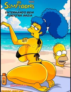 Os Simptoons 65: Enterrando Bem Fundo na Areia